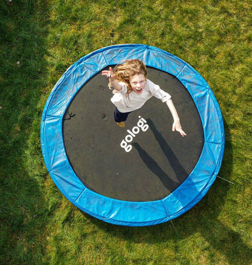 Trampoline rond 430 cm familial Kangui