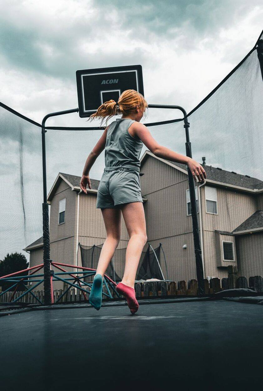 Trampoline enterr&eacute; & semi-enterr&eacute;
